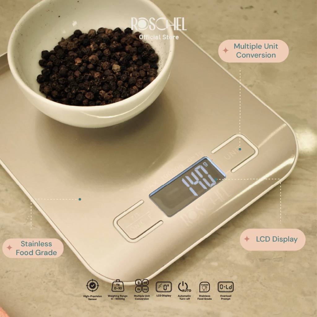  Roschel Electronic Kitchen Scale