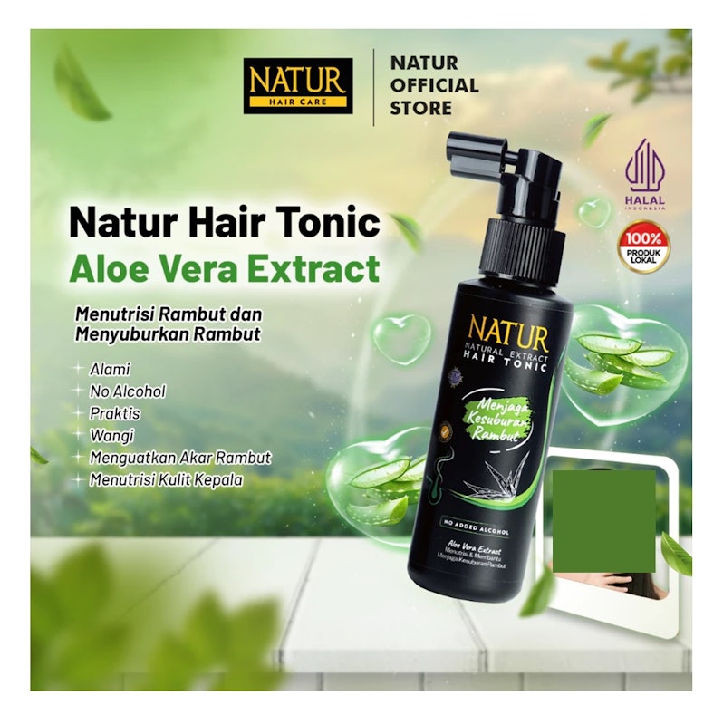 Natur Hair Tonic Aloe Vera 2