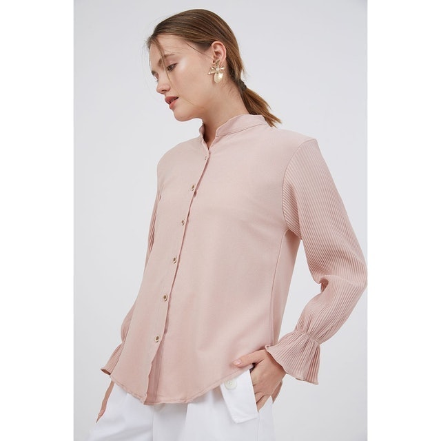 Berrybenka Sophie Murila Puff Blouse