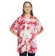 Nzinga Hana Kemeja Tye Die Lengan Pendek Bali 1