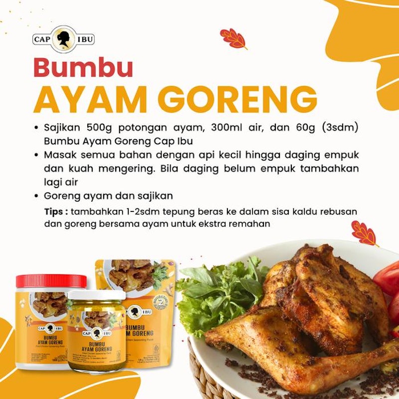 Cap Ibu Bumbu Ayam Goreng 2