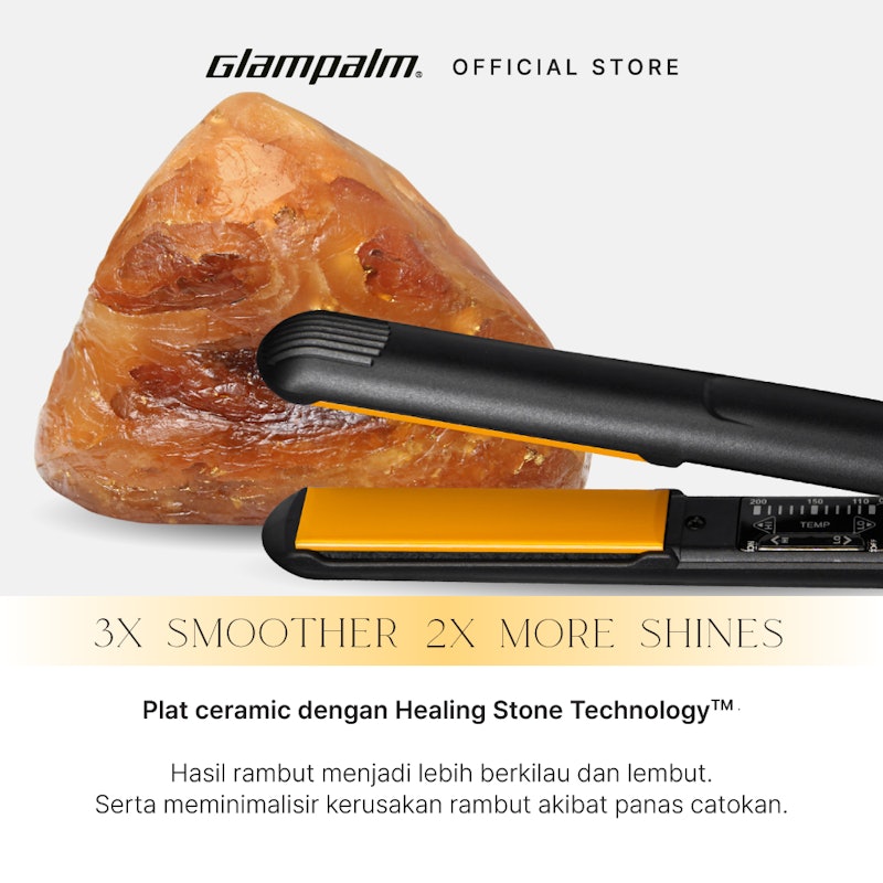 Glampalm Vibrate Hair Straightener 2