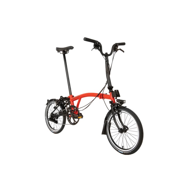 Brompton Black Edition M2L Rocket Red 