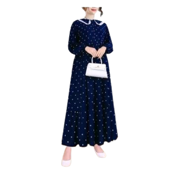 Lavelia Poky Gamis Polkadot