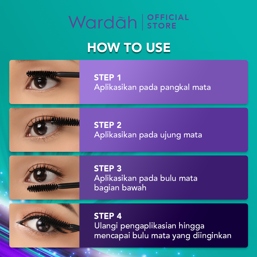 Wardah EyeXpert Liftlast Waterproof Mascara