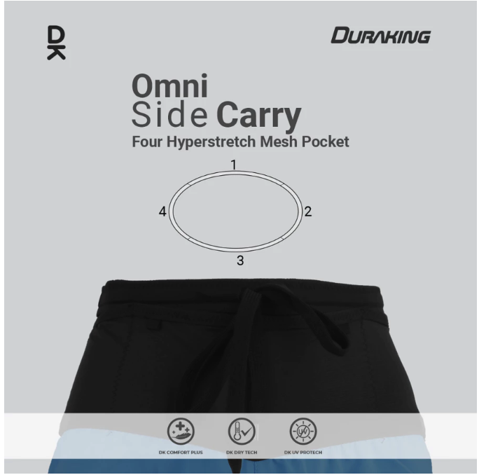 Duraking Arotrack Series 3" Running Shorts 5