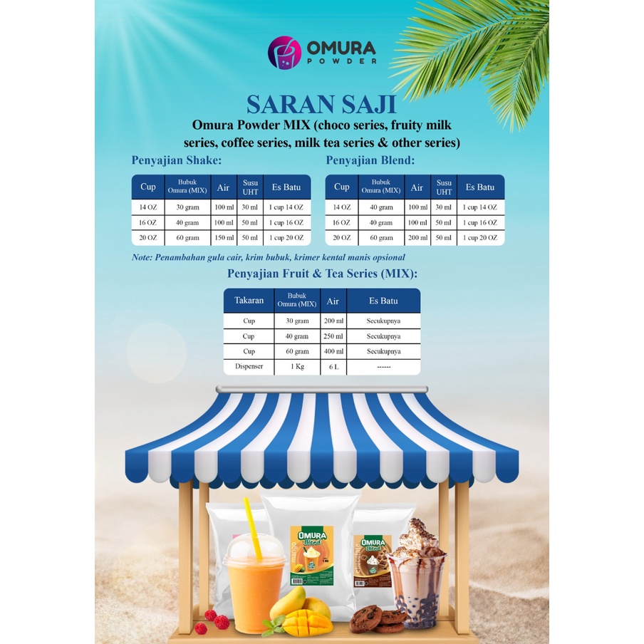 Blend Bubuk Minuman Rasa Lemon Tea Powder Drink 2