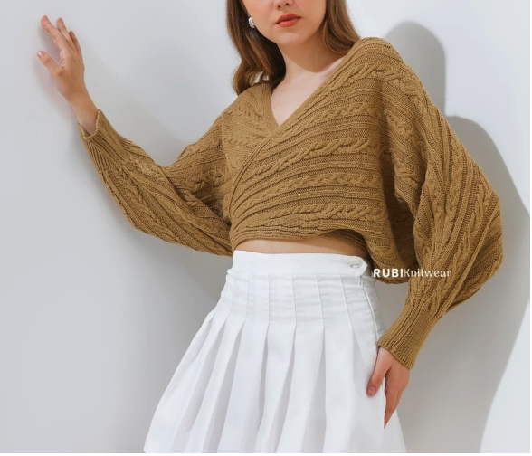  RUBI Knitwear Eloise Crop Sweater