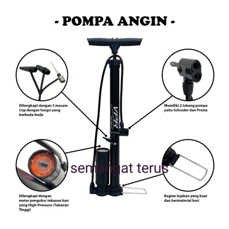  VPR Pompa Angin Ban