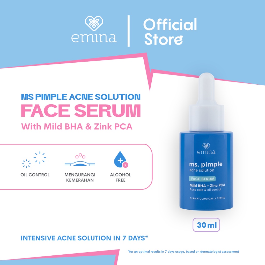 Paragon Technology and Innovation Emina Ms. Pimple Acne Solution Face Serum