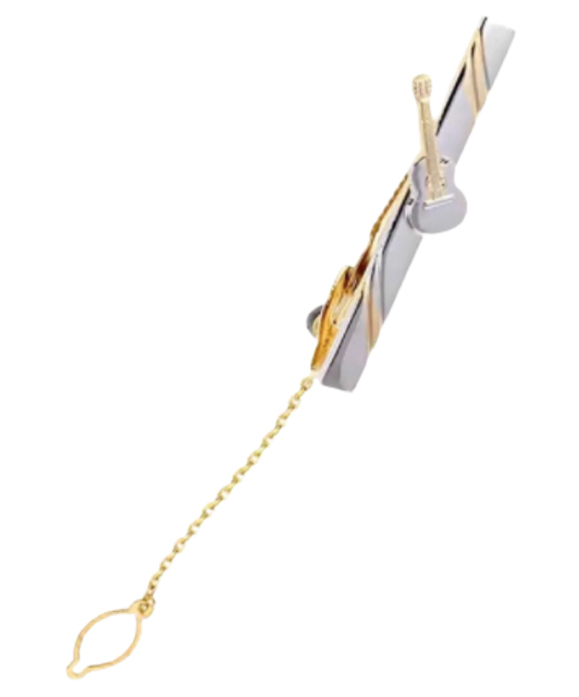 Penjepit Dasi Desain Gitar 1