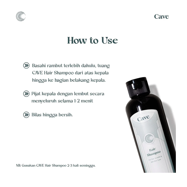 Saka Digital Indonesia CAVE Hair Shampoo