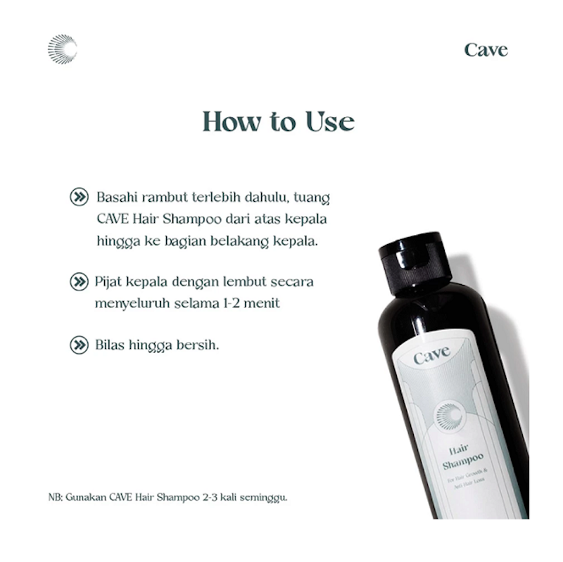 CAVE Hair Shampoo 4