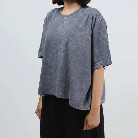  Polosoke Kaos Crop Oversize Snow Wash Sandwash