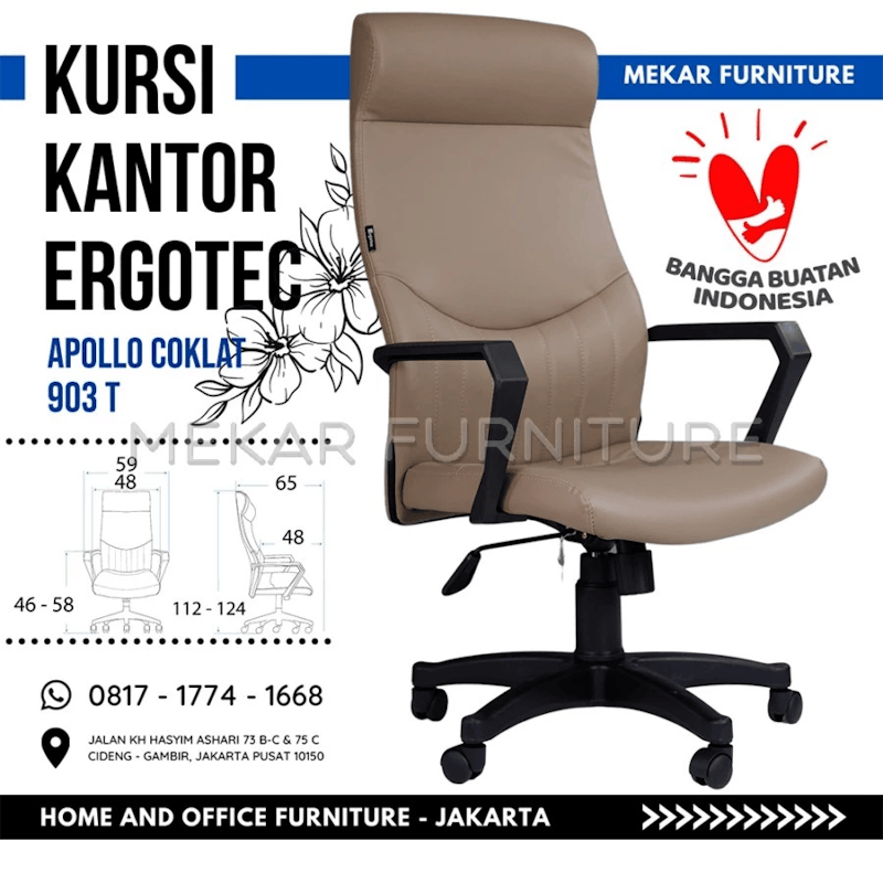Ergotec Kursi Kantor 3