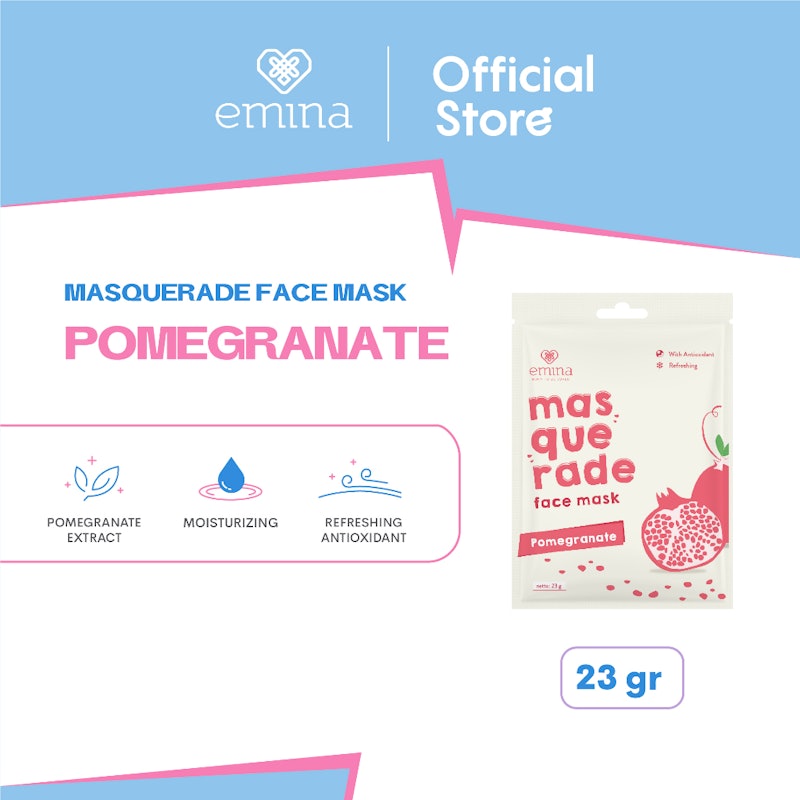 Emina Masquerade Face Mask Pomegranate