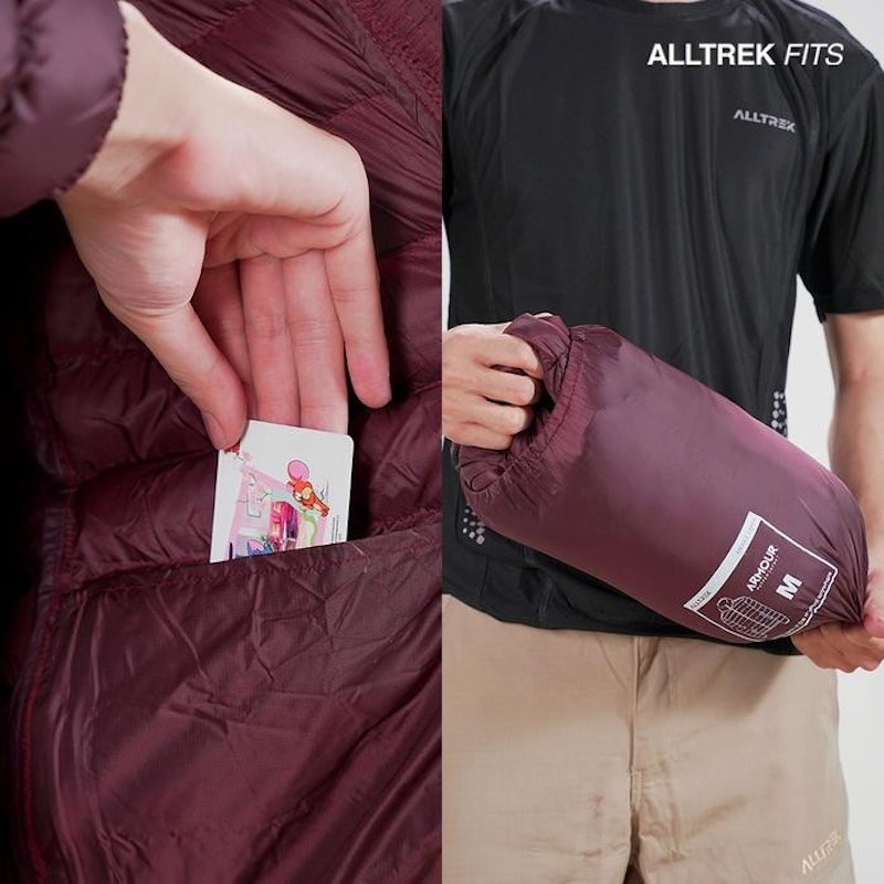 ALLTREK Armour Puffer Jacket Synthetic Goose Down Insulated 4