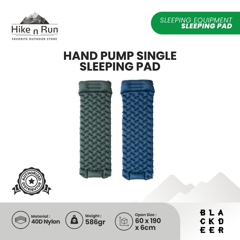 Blackdeer Matras Angin dengan Pompa Built-In 5