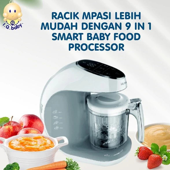 Bahtera Karunia Jaya I.Q. Baby 10 in 1 Smart Baby Food Processor IQ-921