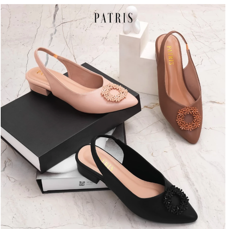 PATRIS Lavenia Mules Wanita Heels 2