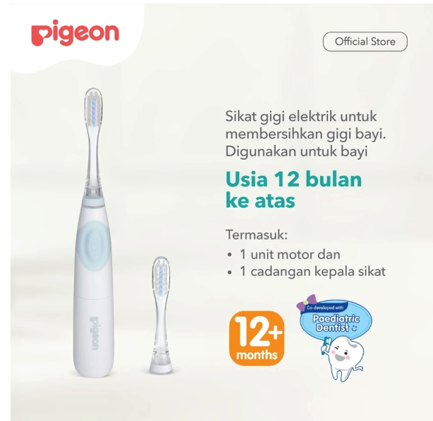 Pigeon Indonesia Pigeon Electric Finishing Toothbrush