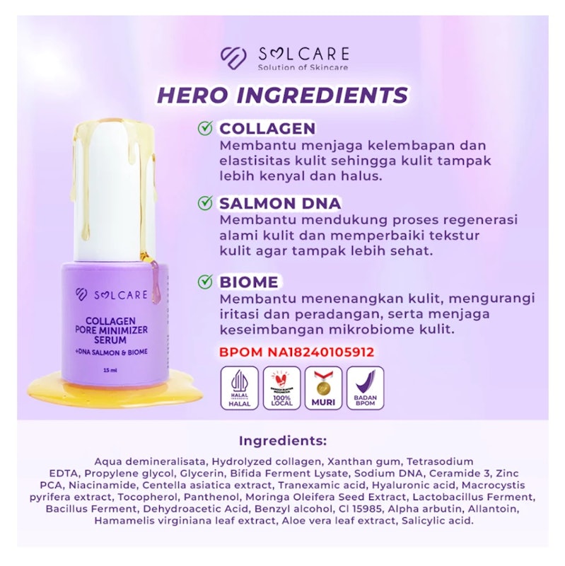 Solcare Collagen Pore Minimizer Serum 5