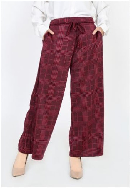 Celana Kulot Lebar Highwaist Jumbo Plus Size 3