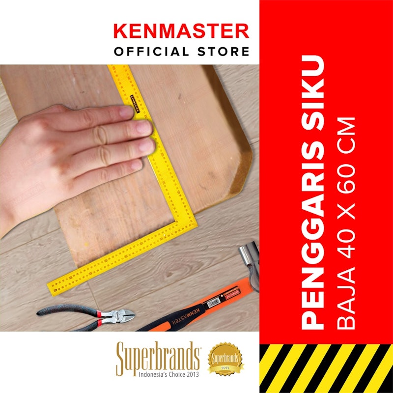 Kenmaster Penggaris Siku Baja 5