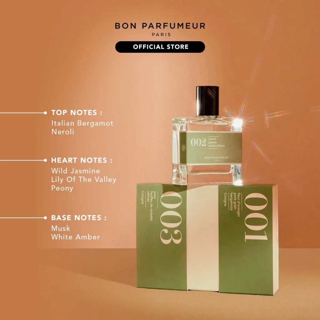 Bon Parfumeur Paris Bon Parfumeur 002: Neroli, Jasmine, White Amber