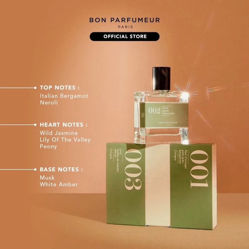 Bon Parfumeur 002: Neroli, Jasmine, White Amber 2