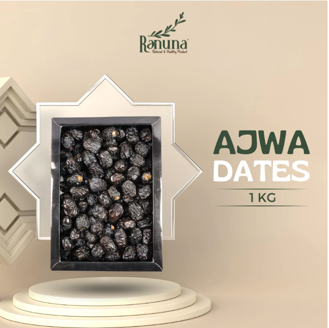 Ranuna Ajwa Dates 1 kg