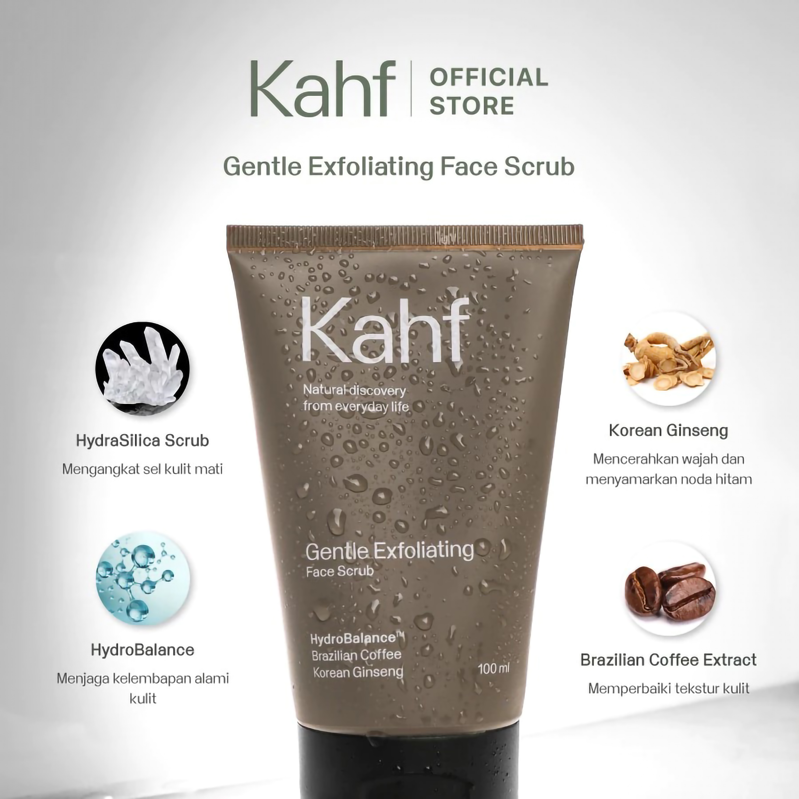 Paragon Technology and Innovation Kahf Gentle Exfoliating Face Scrub