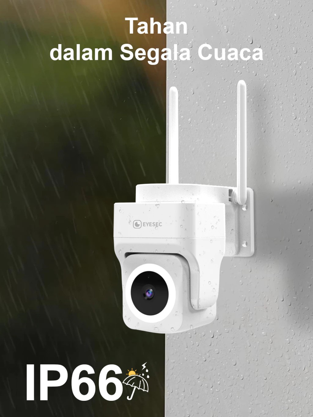 Upin Masa Depan EYESEC IP Camera Outdoor PTZ  ES07