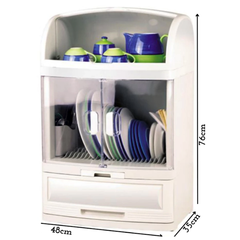 Rovega Rak Piring Pladys Premium Dish Cabinet 4