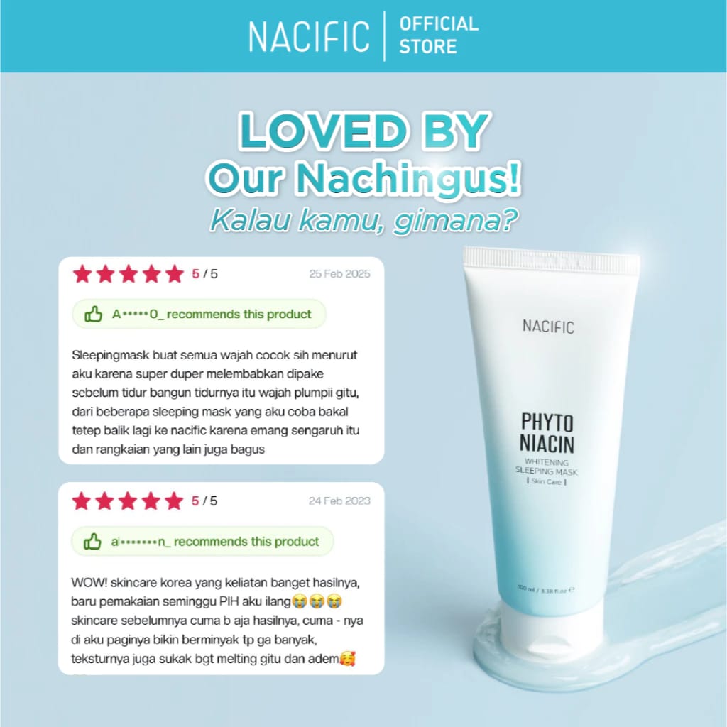 Abill Korea NACIFIC Phyto Niacin Whitening Sleeping Mask