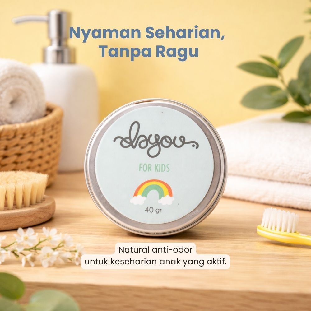 Dayou Natural Deodorant For Kids