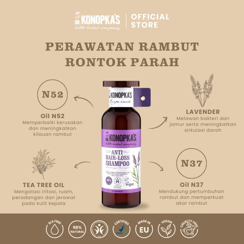 Dr. Konopka’s Anti Hair-Loss Shampoo 4