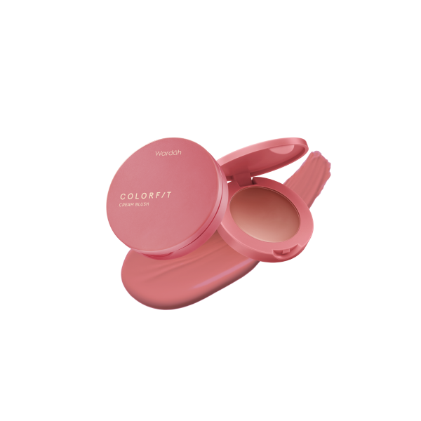 Wardah ｜ Colorfit Cream Blush - Sand Coral