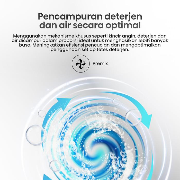 Hisense  Hisense Mesin Cuci Top Loading 10,5 kg  WT105F50 