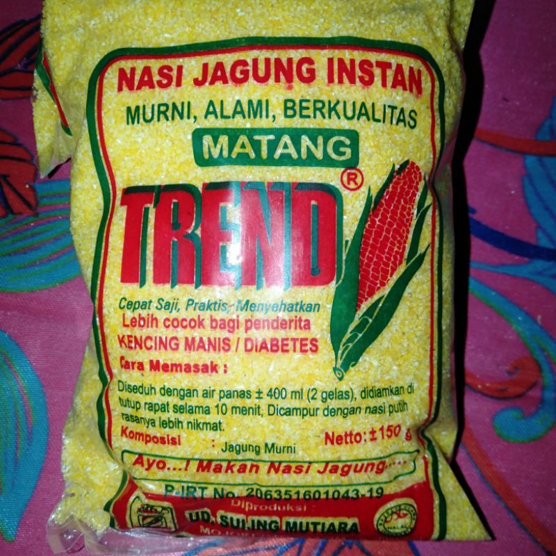 Trend Nasi Jagung Instan