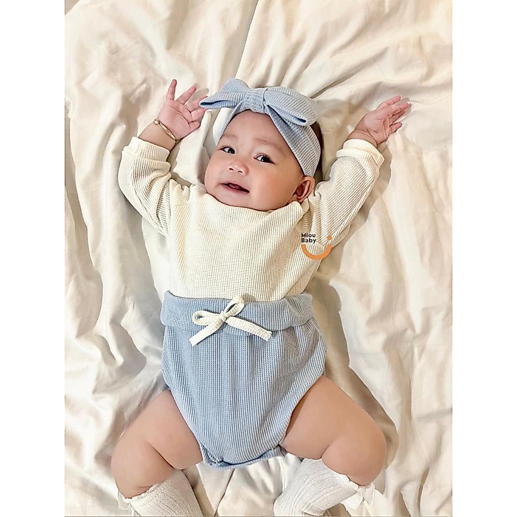 MiouBaby Bodysuit Longsleeves Earth Tone Series 2