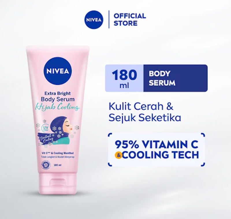 Extra Bright Hijab Cooling Body Serum 2