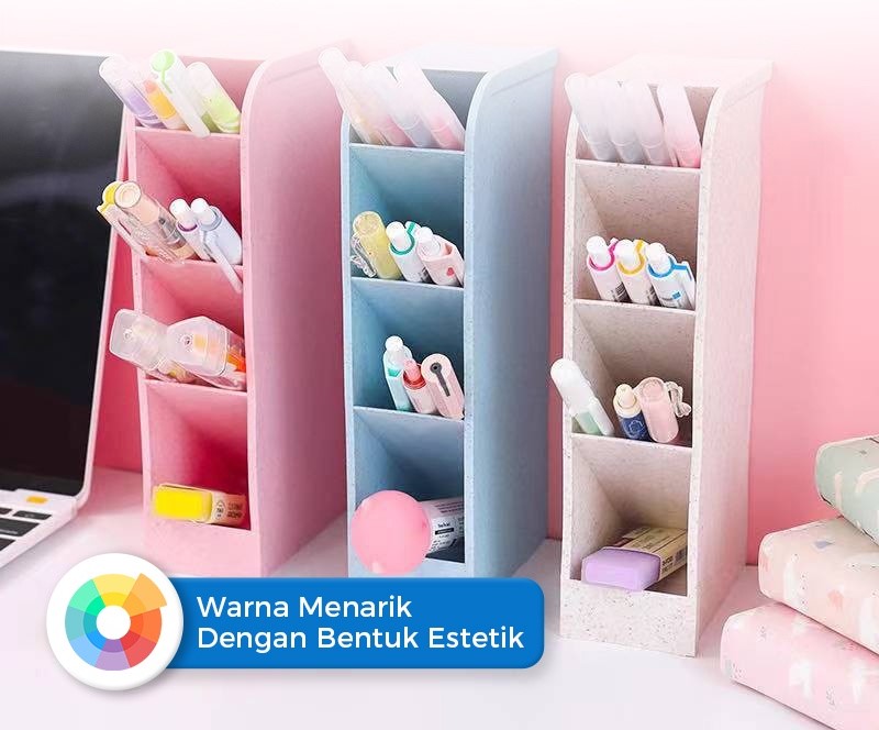 Miisoo Kotak Organizer 4 Layer Multifungsi 