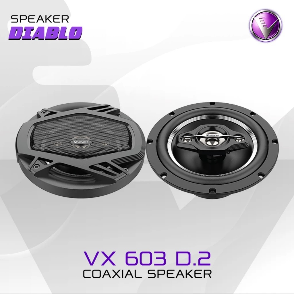 Venom Diablo  Speaker Mobil Coaxial   VX603D