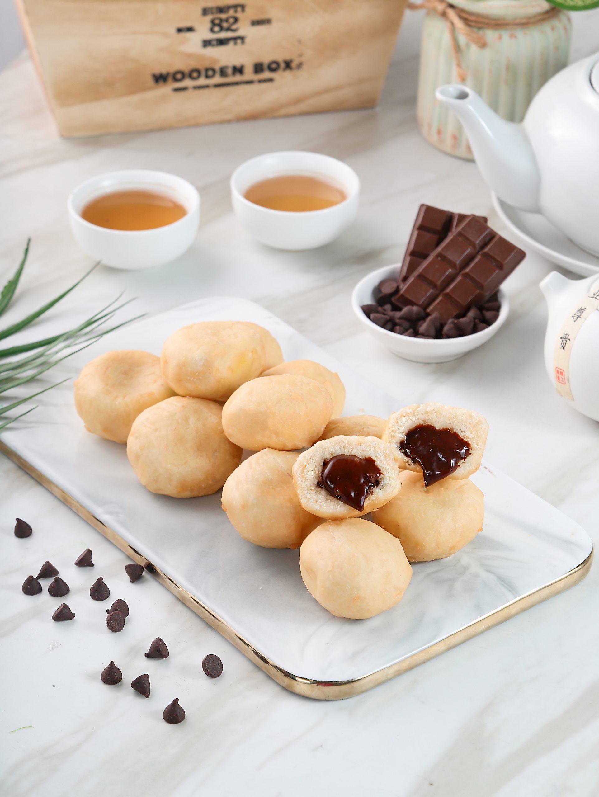 Pelangi Food Pelangi Donuts - Donat kentang isi coklat frozen