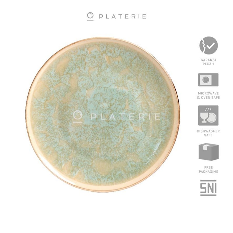 Platerie Dinner Plate Eyes of Gold 2