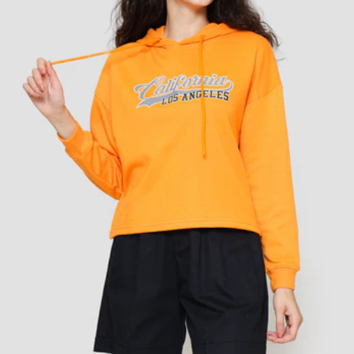 Matahari Department Store Nevada Crop French California Sweater Wanita