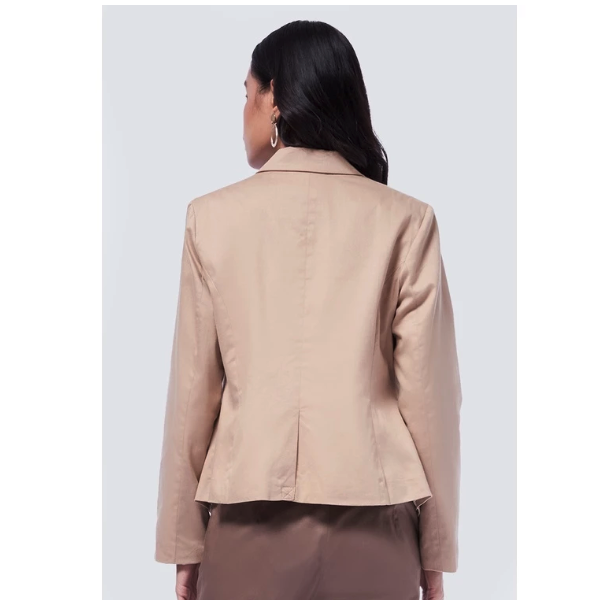 Delami Garment Industries The Executive Basic Regular Stretch Blazer Khaki