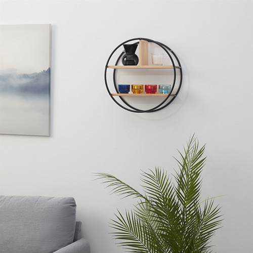 IKEA HEDEKAS Rak Display Bulat