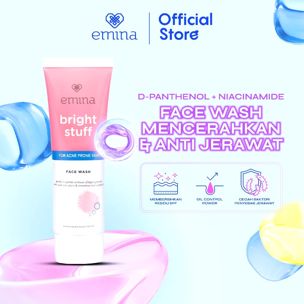 Paragon Technology and Innovation Emina Bright Stuff for Acne Prone Skin Face Wash